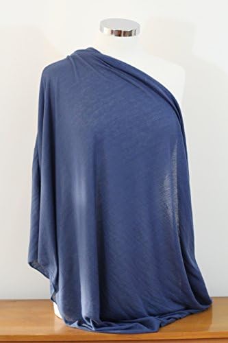 Infinity Nursing Scarf Breastfeeding Cover (Aegean Blue)