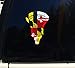 LAX SO HARD Maryland Flag Lacrosse Sticker