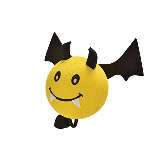 JiaUfmi Automobile Car Antenna Topper Eva Decorative Topper Balls, Devil Yellow - Thumbnail 4