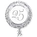 We Still Do - 25th Wedding Anniversary - Confetti and Balloon Anniversary Party Decorations - Combo Kit