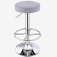 HANXIAODONG Indoor Outdoor Kitchen Stool Dining Chair Barstool Kitchen Counter Stool Adjustable Swivel Barstools Height Bar Chairs Suit for Kitchen Counters Coffee for Kitchen Bistro Coffee Pub