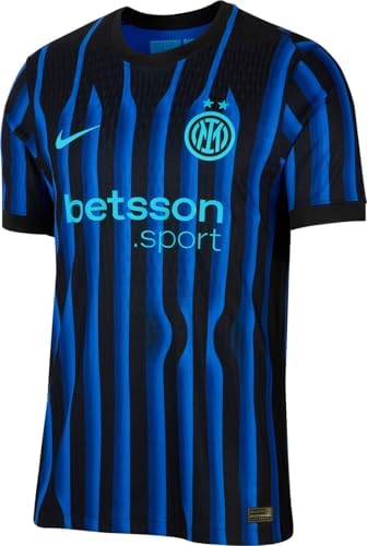 Amazon.com: Nike Inter Milan Authentic Home Jersey w/ Club World