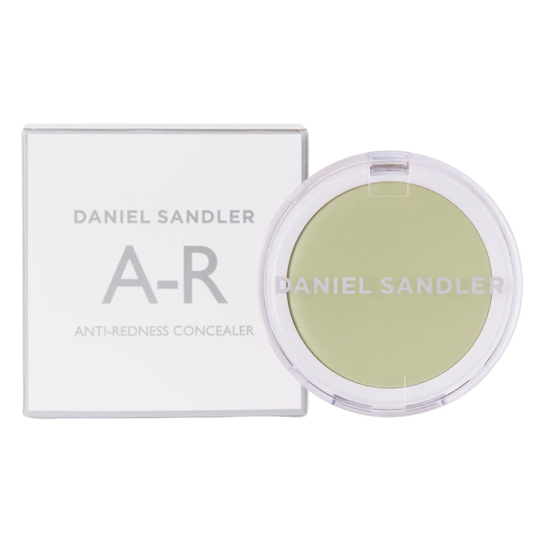 Daniel Sandler ANTI-REDNESS CONCEALER - Colour-Correcting Green Concealer for Redness, Rosacea, Blemishes & Acne - Highly Pigmented, Soothing Formula with Calendula & Vitamin E, Lightweight Texture