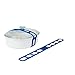 Lid Latch the reusable universal lid securing strap for crockpots, casserole dishes, pots, pans and more. Make it easy to transport your favorite dishes with one simple strap.(Blue)