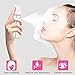 Nano Facial Mister, Rechargeable Facial Steamer with 30ml Visual Water Tank, Portable Facial Sprayer with 1500mAh Power Bank, Moisturizing & Hydrating for Skin Care, Makeup, Eyelash Extension, Travel