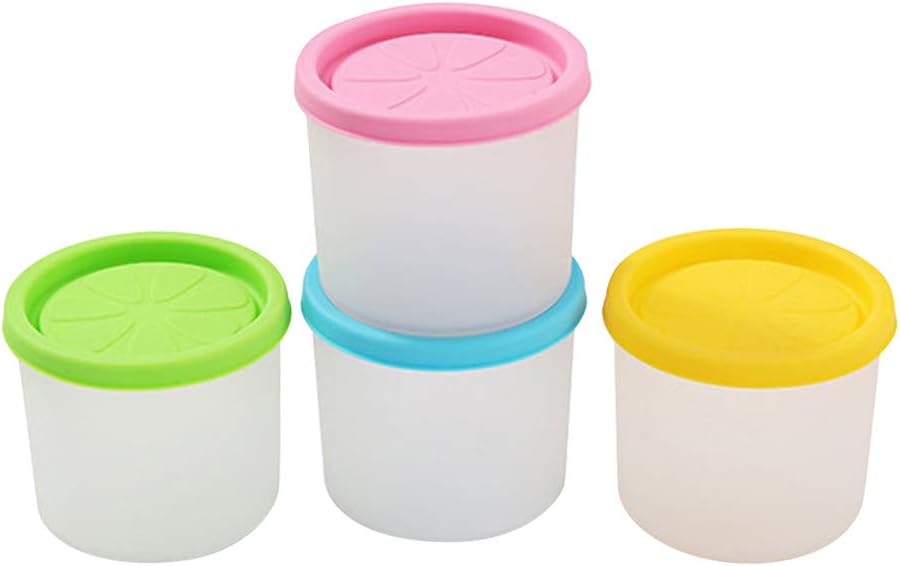 Vassoio Svezzamento Neonati In Silicone - 9 Scomparti Da 75ml Con Coperchio E Cucchiaio (Verde) - Foto 6