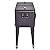 (US Stock)Evelove Outdoor Rattan Party Portable Rolling Cooler Cart Ice Beer Beverage Chest 80-Quart