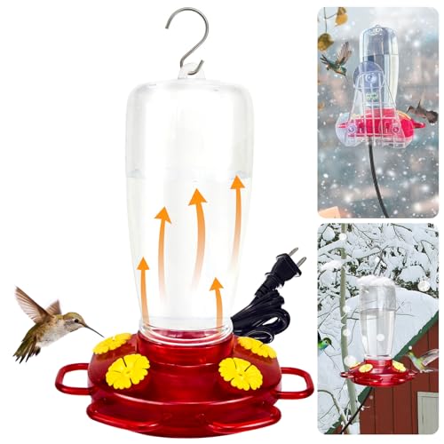 Tryitsbest Heated Hummingbird Feeder