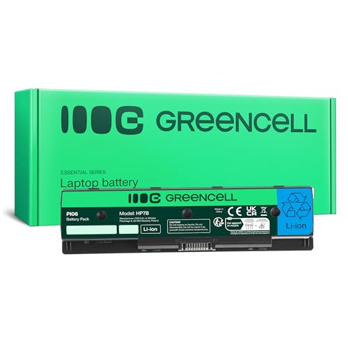 Green Cell Laptop Battery HP PI06 PI06XL P106 PI09 710416-001 HSTNN-YB4N HSTNN-LB4N for HP Pavilion 15-E 15-E052SG 17-E 17-E026SG 17-E026EG 17-E126SG 17-E123 SG Envy SG Envy 1-J 15-J003SG 15-J124SG