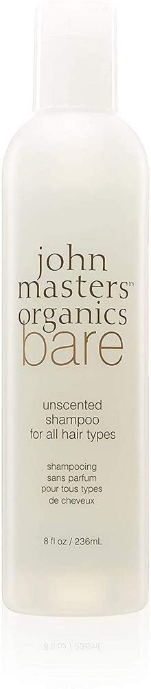 Amazon Com John Masters Organics Bare Unscented Shampoo For All Hair Types Fragrance Free Natural Cleanser For Men Women Sensitive To Fragrances 8 Oz Beauty