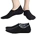 M&Z Men's No Show Socks Antiskid Soft Cotton All Season Ankle Socks (5/6/8 Pack)