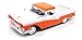 Road Signature 1957 Ford Ranchero, Orange and White - Lucky 92208 - 1/18 Scale Diecast Model Toy Car