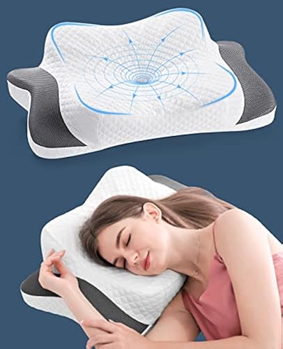 Elegear Cervical Pillow for Neck Pain Relief, Ergonomic Adjustable