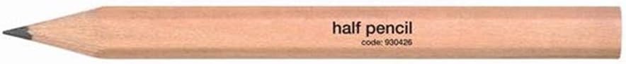 Branded Half Size Small Pencil for School/Arts Class Woodwork Hexagonal Box 144