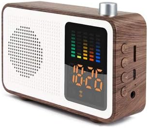 wood grain bluetooth speaker