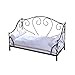BabyLand Summer Metal Frame Pet Bed, Animal Lounge Detachable Bed with Velvet Mattressthumb 2