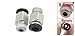 URBEST10Pcs Pneumatic Connector, 1/8