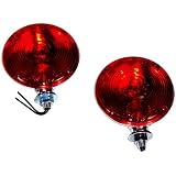 Kit De 4 Luces Traseras LED EMPI Para VW Buggy, Baja, Trike - Resistente, Cromado, 12V