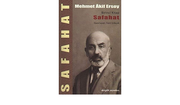 Safahat 1 Kitap Mehmet Akif Ersoy 9789759950613 Amazon Com Books