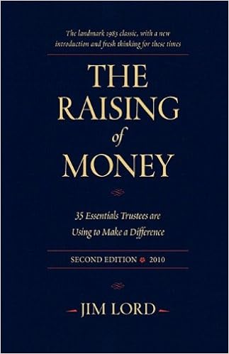The Raising Of Money The 35 Truths Every Nonprofit Board Member