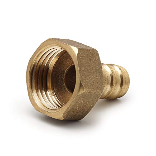Barb Hose Fitting ID x 1/2" Female Brass 0,5 inch for Repair; Garden Hose Thread