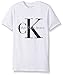 Calvin Klein Big Boys' Original CK Logo Crew Neck Short Sleeve