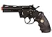 TSD Sports UA937B 4 Inch Spring Powered Airsoft Revolver (Black)