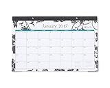 Blue Sky Barcelona 17 x 11 Monthly Desk Pad Calendar, 2017
