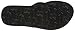 Skechers Women's Meditation Rhinestone Flip Flop, Black, 8 M US