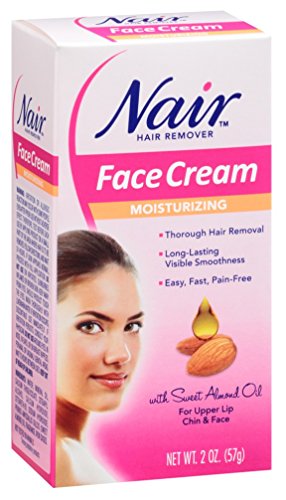 Nair Hair Remover Face Cream 2 Ounce (59ml) (3 Pack)