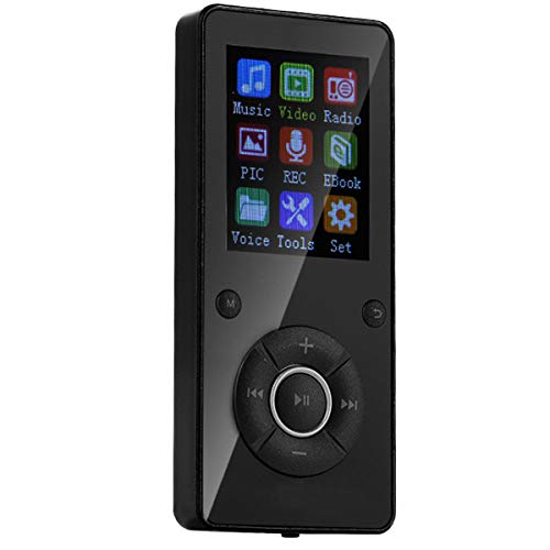 Yesbaby MP3 Player, Portable 1.8inch MP3 MP4 Mini Music Media Player with 7-Button Support Up to 32GB TF Card Audio Video Player