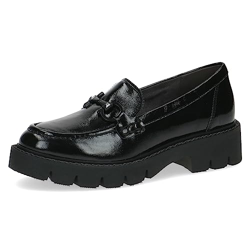 CAPRICE 9-24708-41, Mocasín para Mujer, Negro (Black Naplak), 40 EU
