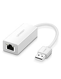 UGREEN - Adaptador Ethernet USB 2.0 a 10 100 para Nintendo Switch, Wii, Wii U, MacBook, Chromebook, Windows 10, 8.1, Mac OS, Surface Pro, Linux ASIX AX88772