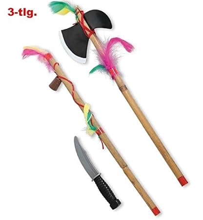 Indianer-Set, 3-teilig, Das Perfekte Indianerzubehör.