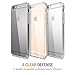 iPhone 6 Case, Trianium [Clear Cushion] Protective Apple iPhone 6 Clear Case (4.7-Inch) [Scratch Resistant] Seamless Integrated Shock-Absorbing Bumper Cases Hard Back Panel - Clear (TM-IP601-CLR)