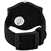 Swatch SUOB704 Dark Rebel Black Silicone Strap Black dial Unisex Watch New