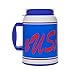 100 Oz Giant Insulated Mug with Straw - # USA Strong - Large Travel Mug (Blue)