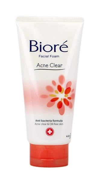 biore facial foam pure oil clear