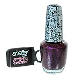 OPI Nail Polish 2012 Nicki Minaj Collection Color Super Bass Purple Shatter NL N18 0.5oz 15ml
