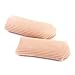 1 Pair Adjustable Cuttable Lined Gel Big Toe Covers Sleeves Ribbed Knit Toe Caps