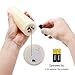 Eldnacele Flameless Candles Flickering Real Wax LED Battery Operated Candles Set of 12(D2.2 X H5) Pillar Candles Ivory Warm Light with Remote Control and Timer for Home and Wedding Decoration