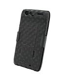 Aduro Shell Holster Combo Case for Motorola Droid RAZR XT912 with Kick-Stand (Retail Packaging) "Not Compatible with DROID RAZR MAXX"