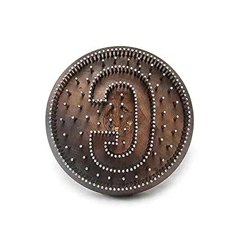 Exotic Letter Bread Stamps 2.75'' Across - Wooden Stamp, Kitchen Tools, Food Stamp, Gifts for Bakers, Asian Food, Foodie Gift Chekich Bread