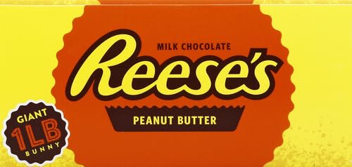 REESE’S PEANUT BUTTER FILLED GIANT CHOCOLATE BUNNY, 16 OUNCE