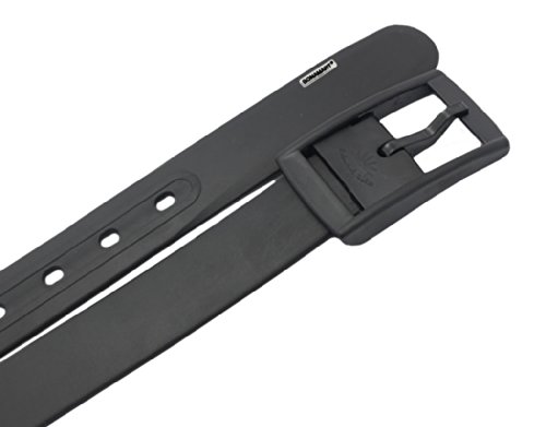 BONAMART Men Women Unisex Rubber Plastic Belt 119CM, with Plastic Buckle Candy Color-Clearance Sale