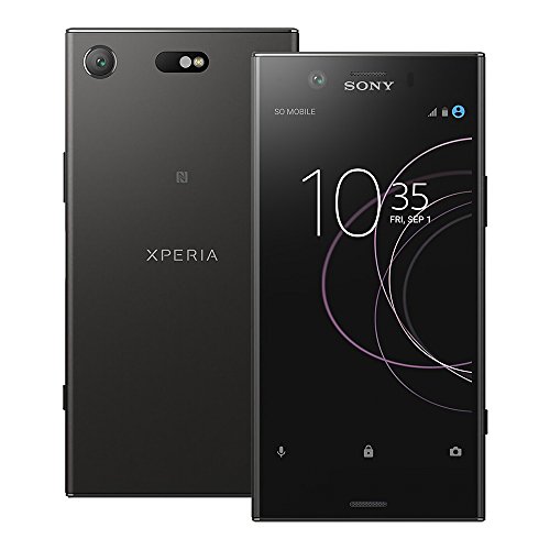 Sony Xperia XZ1 Compact (G8441) 4GB / 32GB 4.6-inches LTE Factory Unlocked - International Stock No Warranty (Black)