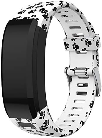 Younsea Compatible Garmin Vivosmart HR Watch Band, Accessories Adjustable Soft Silicone Replacement Wrist Watch Strap Designed for Garmin Vivosmart HR Smart Sport Watch(NO for Vivosmart HR+)