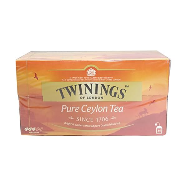 Twinings of London Pure Ceylon Tea 3 x 25 Teebeutel Schwarztee – Bild 4
