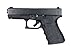 Talon Grips Adhesive Pistol Grip Compatible with Glock 19, 19 Gen5 MOS, 23, 25, 32, 38 – Made in The USA (Gen 4 Large Backstrap - Rubber Black)