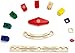 Hape Quadrilla Wooden Marble Run Construction Speedway Wooden Marble Run Add-On Set, 23Piece